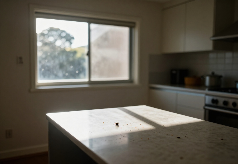 Wasp nest under deck in a Canley Heights backyard